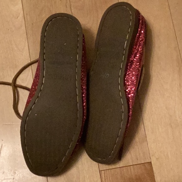 Sperry pink glitter flats - Picture 2 of 3
